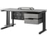 Стол офисный Kobor L1-180/60 black/chicago 211691 4