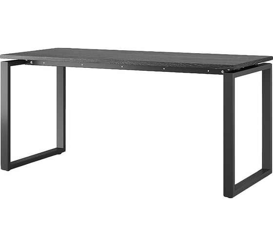 Стол офисный Kobor O1-100/80 black/wood 212970