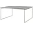 Стол офисный Kobor O1/2-160/120 white/chicago 216994 1