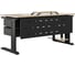 Стол офисный Kobor L2-140/60 black/natural 212147 5
