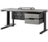 Стол офисный Kobor L2-180/60 black/chicago 212107 4