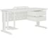 Стол офисный Kobor L2-120/60 white/premium 212395 3