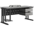 Стол офисный Kobor L1-120/70 black/chicago 211695 3