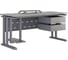 Стол офисный Kobor L1-120/70 graphite/chicago 211799 3