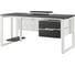 Стол офисный Kobor O1-100/70 white/wood 213275 4