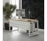Стол офисный Kobor O1-100/60 white/natural 213289 9