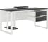 Стол офисный Kobor O1-120/60 white/wood 213269 3