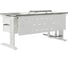 Стол офисный Kobor L2-160/60 white/chicago 212418 5