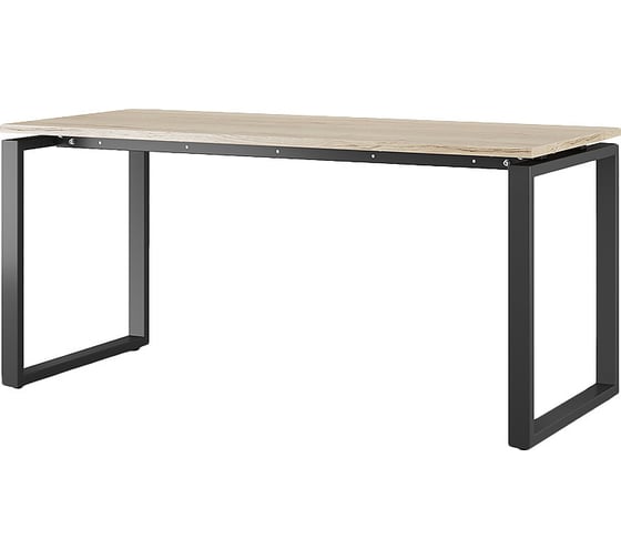 Стол офисный Kobor O1-100/80 black/natural 212991