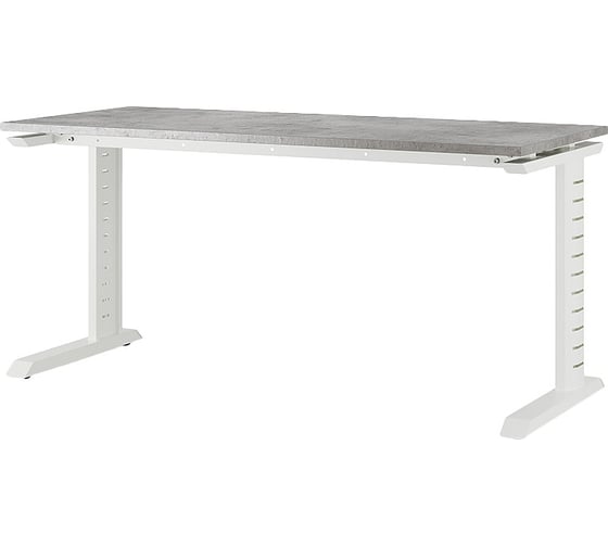 Стол офисный Kobor L2-80/70 white/chicago 212421