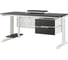 Стол офисный Kobor L2-180/60 white/wood 212440 4