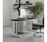 Стол офисный Kobor L2-180/60 white/wood 212440 8
