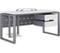 Стол офисный Kobor O1-100/60 graphite/premium 213018 3
