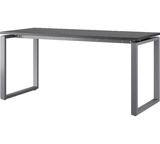 Стол офисный Kobor O1-120/70 graphite/wood 213068