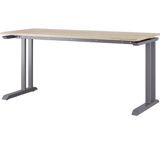 Стол офисный Kobor L1-120/60 graphite/natural 211834