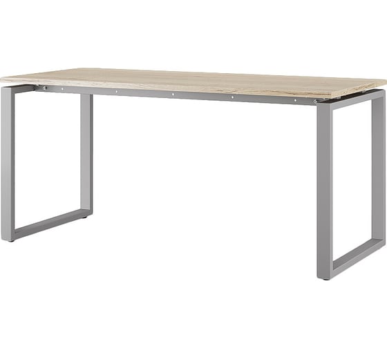Стол офисный Kobor O1-120/60 aluminum/natural 213186