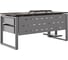 Стол офисный Kobor O1-120/60 aluminum/natural 213186 5
