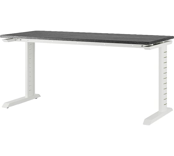 Стол офисный Kobor L2-120/60 white/wood 212437