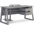 Стол компьютерный Kobor KTR-140/80 graphite/chicago 253887 4