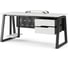 Стол компьютерный Kobor KTR-140/80 black/premium 253762 2