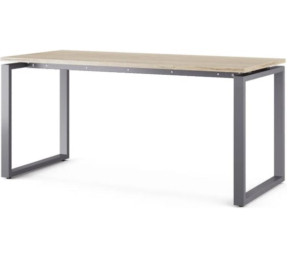 Стол офисный Kobor O1-160/80 graphite/natural 213098