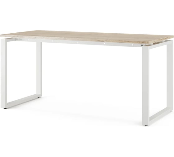 Стол офисный Kobor O1-160/60 white/natural 213292