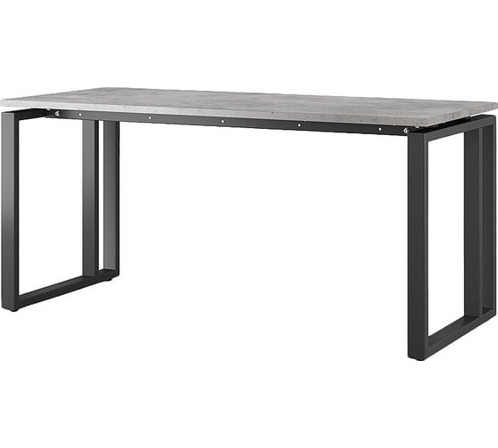 Стол офисный Kobor O2-140/80 black/chicago 213367