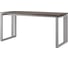 Стол офисный Kobor O2-140/60 aluminum/charlston 213624 1