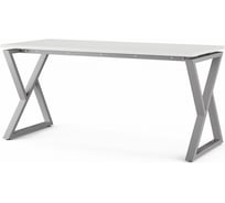 Стол офисный Kobor W-180/80 aluminum/premium 211476