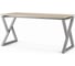 Стол офисный Kobor W-140/60 aluminum/natural 211523 1