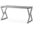 Стол офисный Kobor W-140/60 aluminum/chicago 211481 1