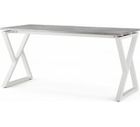 Стол офисный Kobor W-160/80 white/chicago 211600