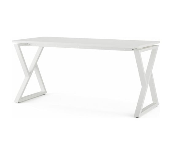 Стол офисный Kobor W-160/80 white/premium 211579