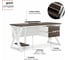 Стол офисный Kobor W-140/80 white/charlston 211662 2