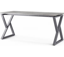 Стол офисный Kobor W-160/80 graphite/chicago 211392