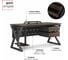 Стол офисный Kobor W-140/80 black/charlston 211350 2