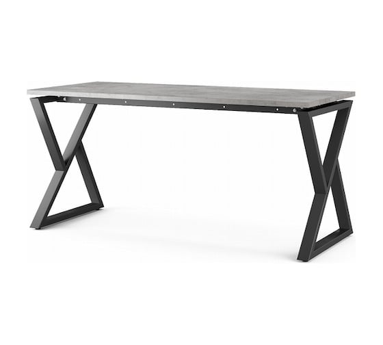 Стол офисный Kobor W-180/80 black/chicago 211289