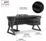 Стол офисный Kobor W-180/80 black/wood 211310 2