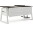 Стол компьютерный Kobor KTR-160/80 white/charlston 254159 4