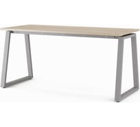 Стол компьютерный Kobor KTR-160/80 aluminum/natural 254034
