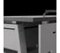 Стол компьютерный Kobor KTR-160/80 aluminum/wood 254013 8