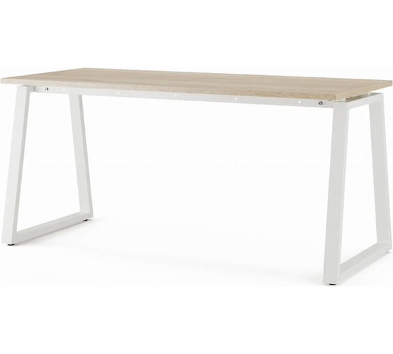 Стол компьютерный Kobor KTR-160/80 white/natural 254138