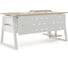 Стол компьютерный Kobor KTR-160/80 white/natural 254138 2