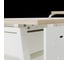 Стол компьютерный Kobor KTR-160/80 white/natural 254138 7