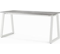 Стол компьютерный Kobor KTR-160/80 white/chicago 254096