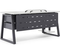 Стол компьютерный Kobor KTR-180/60 graphite/premium 253854