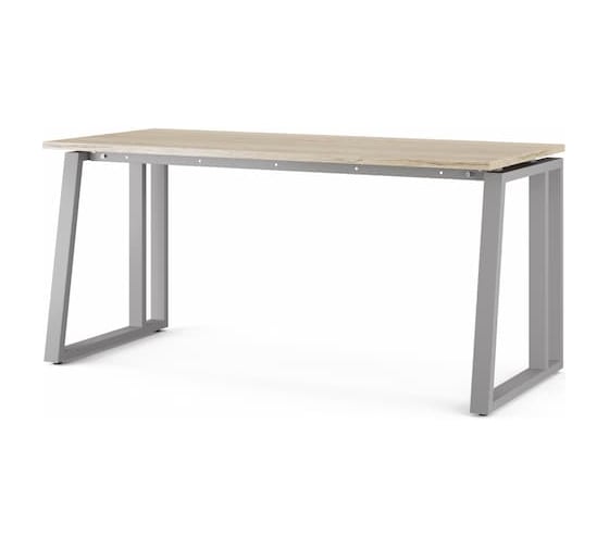 Стол офисный Kobor TS2-140/80 aluminum/natural 215697