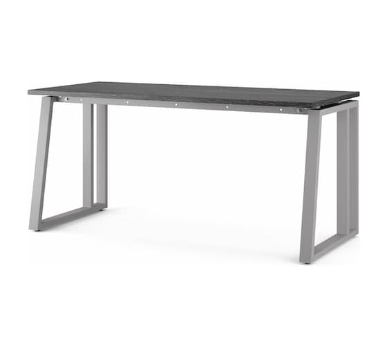 Стол офисный Kobor TS2-120/80 aluminum/wood 215675
