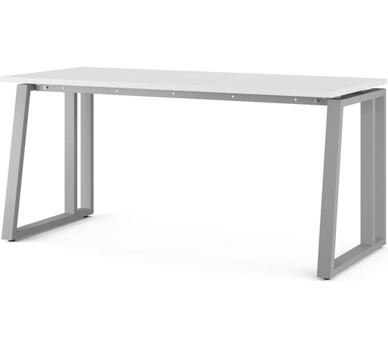Стол офисный Kobor TS2-120/70 aluminum/premium 215626