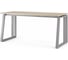 Стол офисный Kobor TS2-140/60 aluminum/natural 215683 1